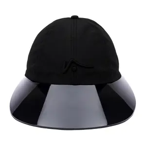 Black Wide Brim Hat