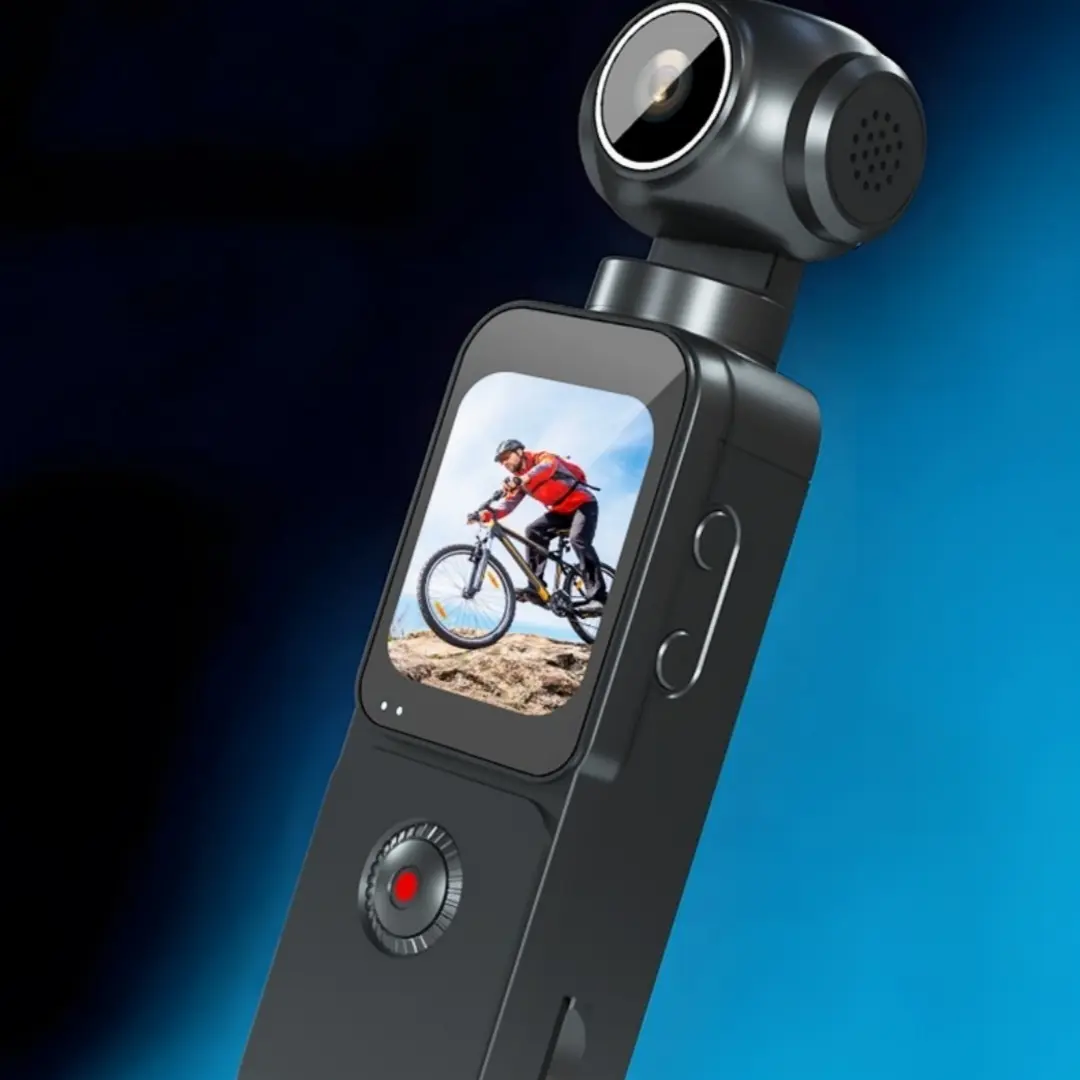Handheld Pocket-Sized Portable HD Digital Action Camera Rotatable 1080P