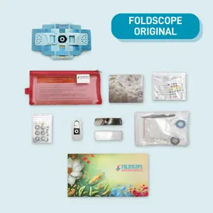 Assembled Individual Kit (1 Foldscope Paper Microscope).