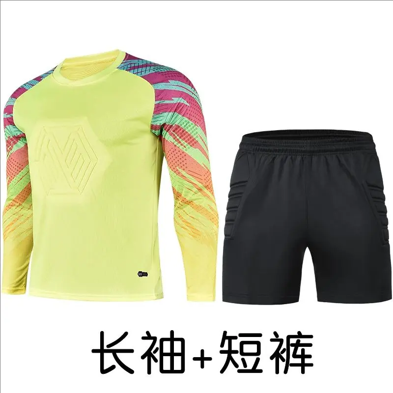 8008  Yellow long sleeves+shorts