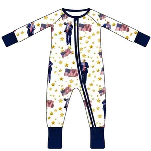 Trump Bamboo Zip Convertible Baby Toddler Sleeper making sleep GREAT again. Luxury weight bamboo for the entire Republican family