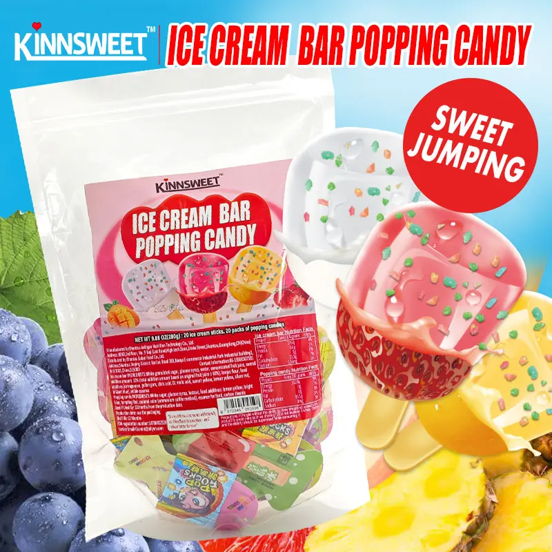 Popping Fruit Candy 20 sizes Fruit-flavored soft candies Halloween candy Popping Fruit Candy 20 sizes Fruit-flavored soft candies Halloween candy