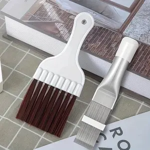 2-Pack Air Conditioner Condenser Fin Brush Set, Stainless Steel Hvac Cleaning Tool, Repair & Maintenance Kit for Coil Fins
