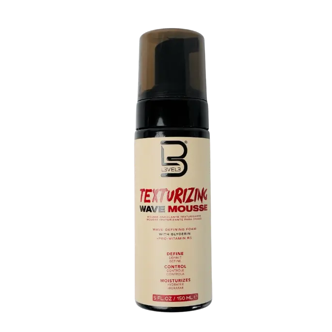 L3VEL3 Texturizing Wave Mousse Texture Defining Styler Curl Texturized Wave L3VEL3 Texturizing Wave Mousse Texture Defining Styler Curl Texturized Wave
