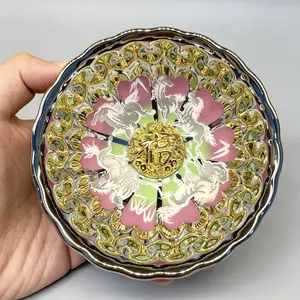 "Horse Brings Fortune" Luxury Gilded Teacup Unique Artisan Cup for Tea Lovers & Gifts