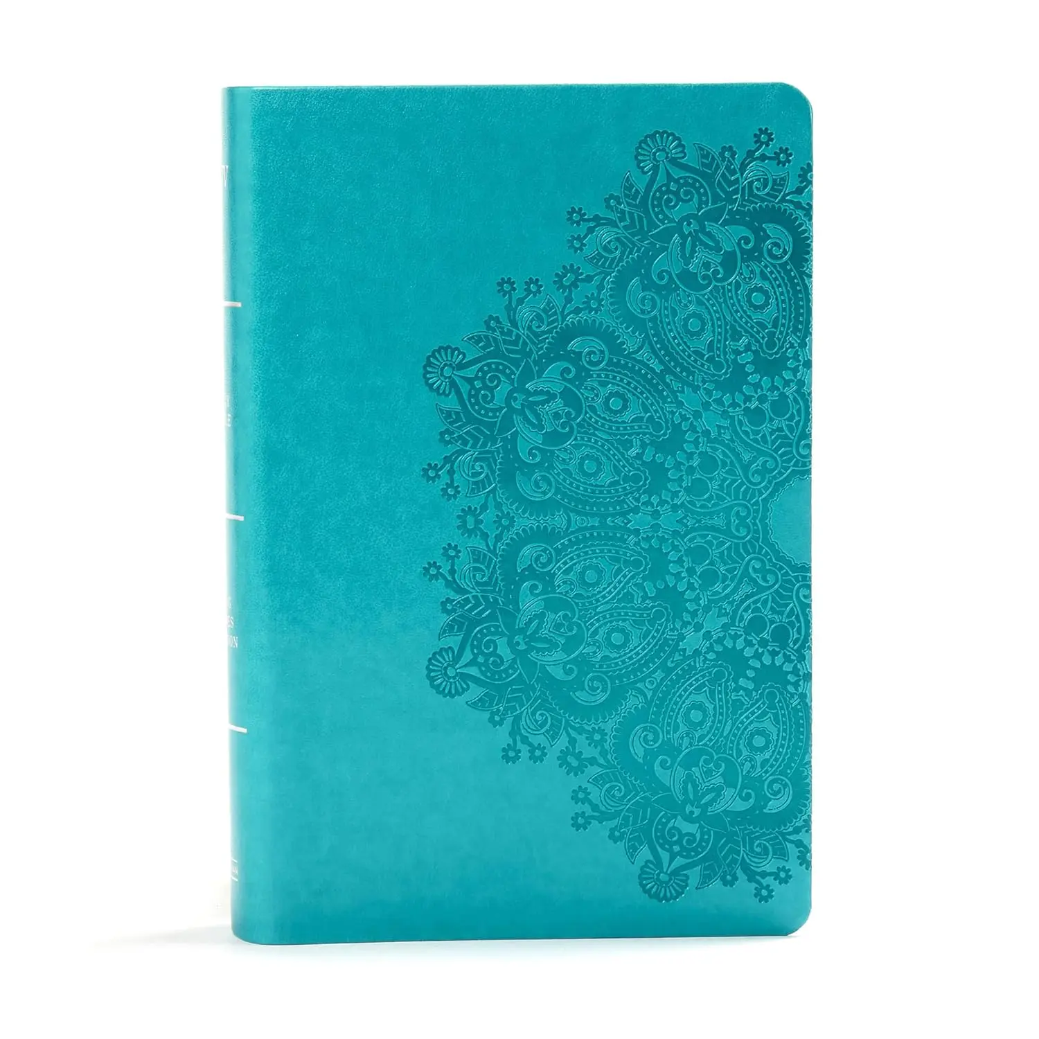 KJV Large Print Personal Size Reference Bible, Teal Leathertouch, Red Letter, Pure Cambridge Text, Presentation Page, Cross-References, Full-Color Maps, Easy-to-Read Bible