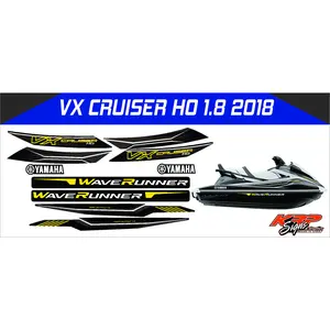 Waverunner VX Cruiser HO 1.8 2018 Graphics / Decal / Sticker Kit