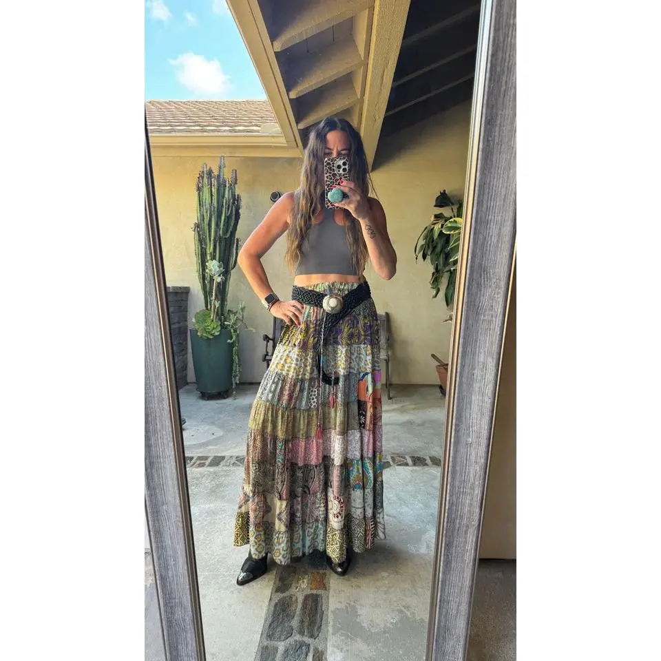 Patchwork skirt