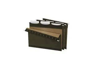 Pendaflex 42620 Ready-Tab Lift Tab Reinforced Hanging 1/3 Tab Folder, Letter, Stnd Green, 25/Box, 1 Box