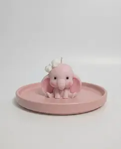 BABY ELEPHANT HANDMADE CANDLE