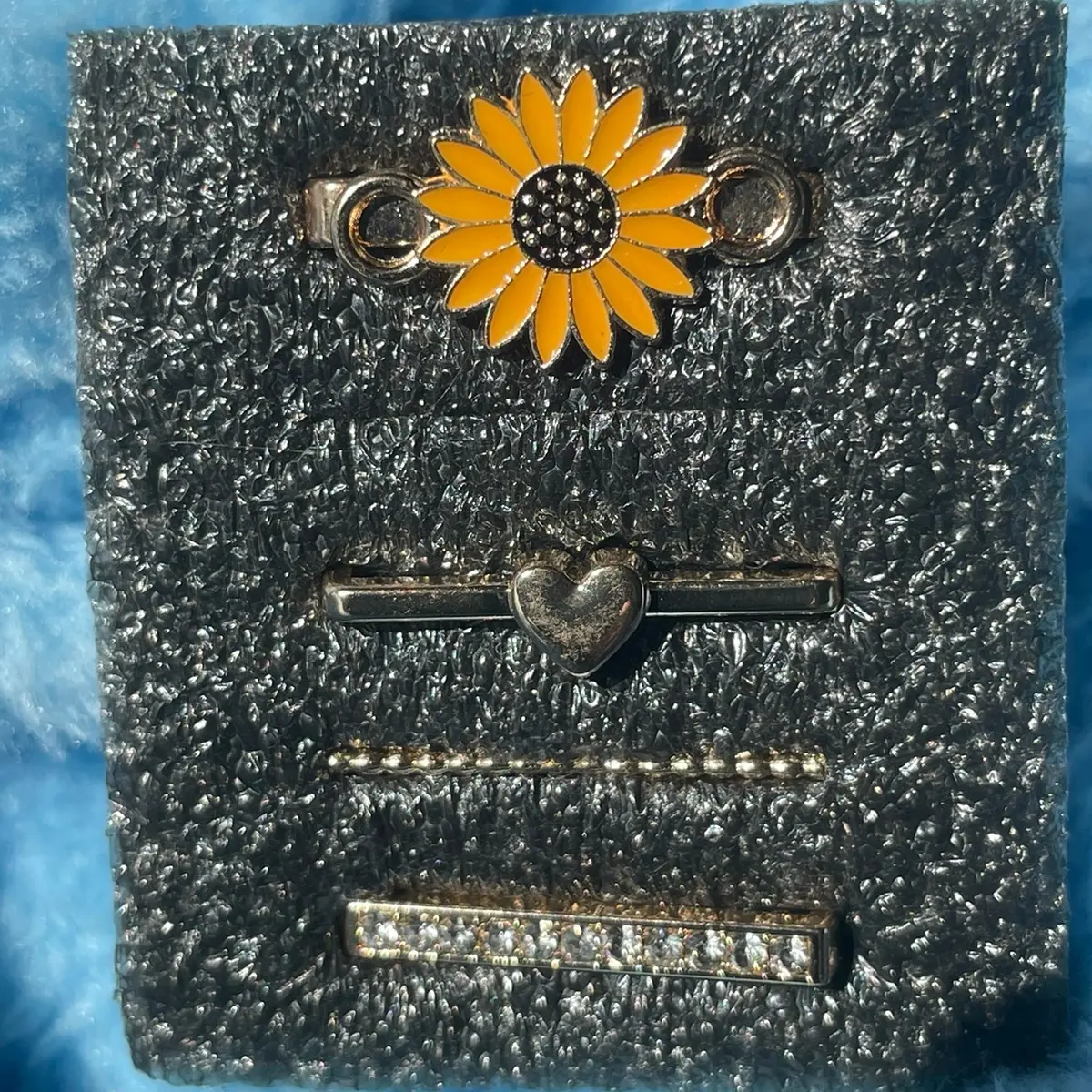 Sunflower watch charm