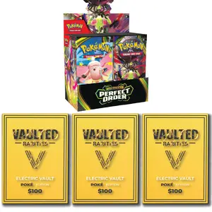 Perfect Order Booster Box + 3 Electric Vaults