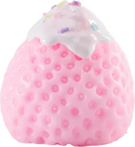 Handmade Silicone Big taba Strawberry Squishy Toys for Kids & Adults - Stress Relief Fidget Toys, squishies for Kids, taba Big Squishy, Food-Inspired Squishy Fidget Toys