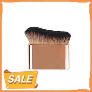COSHINE Big Self Tanning Blend Brush, Professional Self Tanner, Kabuki, Powder, Foundation, Blusher, Shadow, Bronzer, Face and Body Brush (ROSE GOLD)