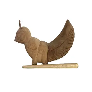 Wooden Grasshopper Percussion Instrument