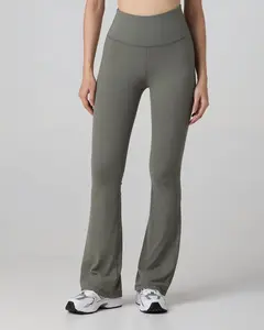 KEEPLIMBER Women's Luxury High Waisted Breathable 4 Way Stretch High Rise Yoga Flare Pants for Workout Sports Running Everyday Wear Leggings All Seasons