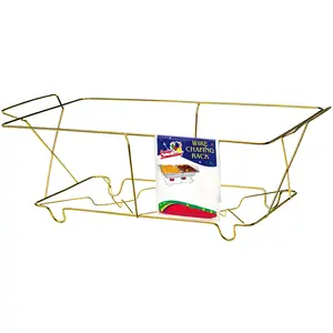 Gold Wire Chafing Dish Rack for Catering
