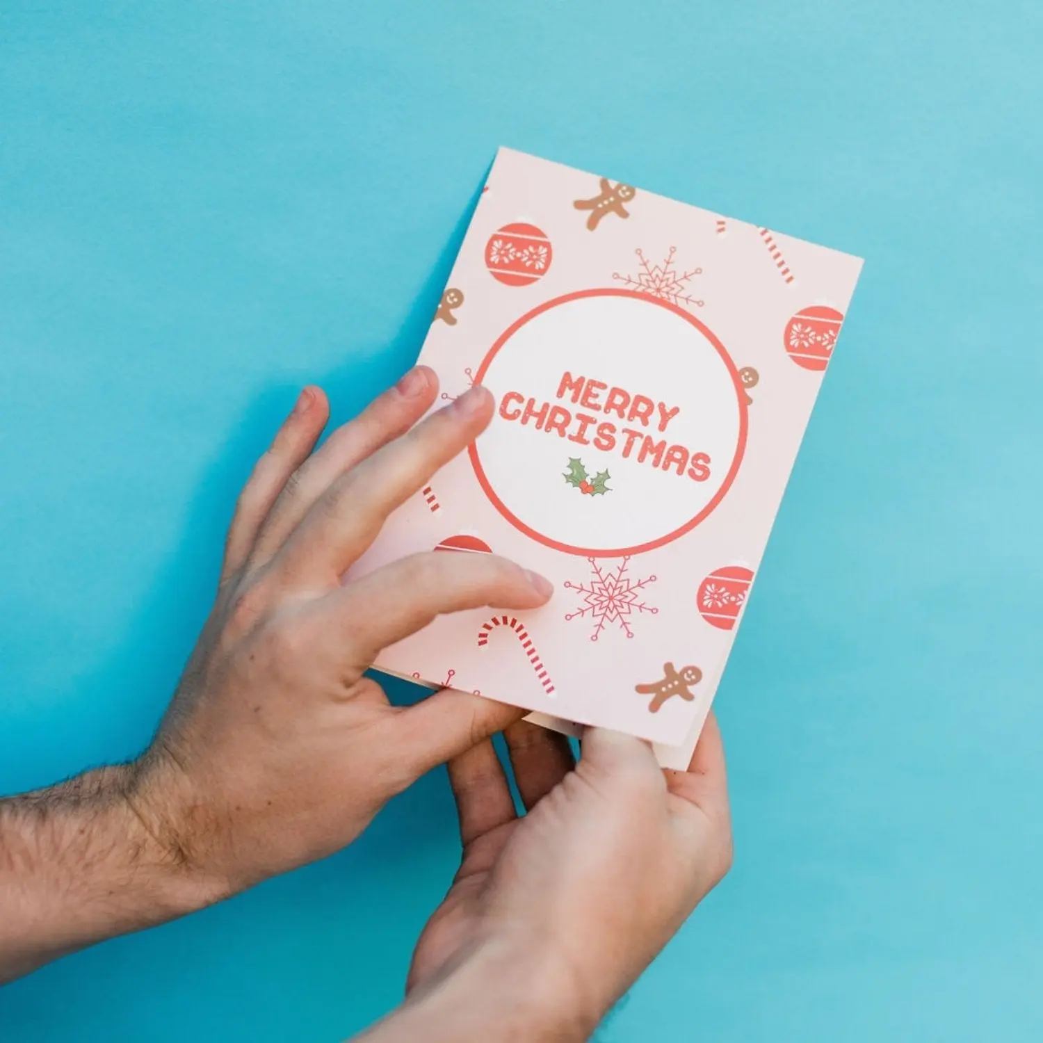 Merry Christmas - Glitter Bomb Card
