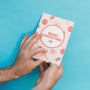 Merry Christmas - Glitter Bomb Card