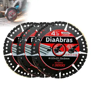 Iron Cutting Grinding Wheel Metal Cutting Disc Stainless Steel Saw Blade Cast Iron Grinder Disc Angle Grinder Cutting Wheel Abrasive Emery Wheel for Metal Steel Pipe Rebar Sheet Metal Fast Smooth Cutting Grinding Tool for Cutting Machine Grinder