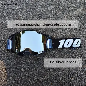 Quick-Release Off-Road Motorcycle Goggles – Pro Motocross Dirt Bike Racing Goggles, Anti-Fog UV Protection Lenses, Adjustable Strap, Impact-Resistant Eye Protection for Outdoor Adventure Riders Motorcycle Gear [Nexsummit]