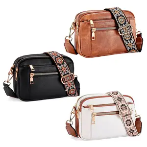 Women's Fashion Shoulder Work Bag, Mini Handbag, Messenger Bags, Small Shoulder Handbags Purses Quilted Crossbody Bags with Adjustable Wide Strap