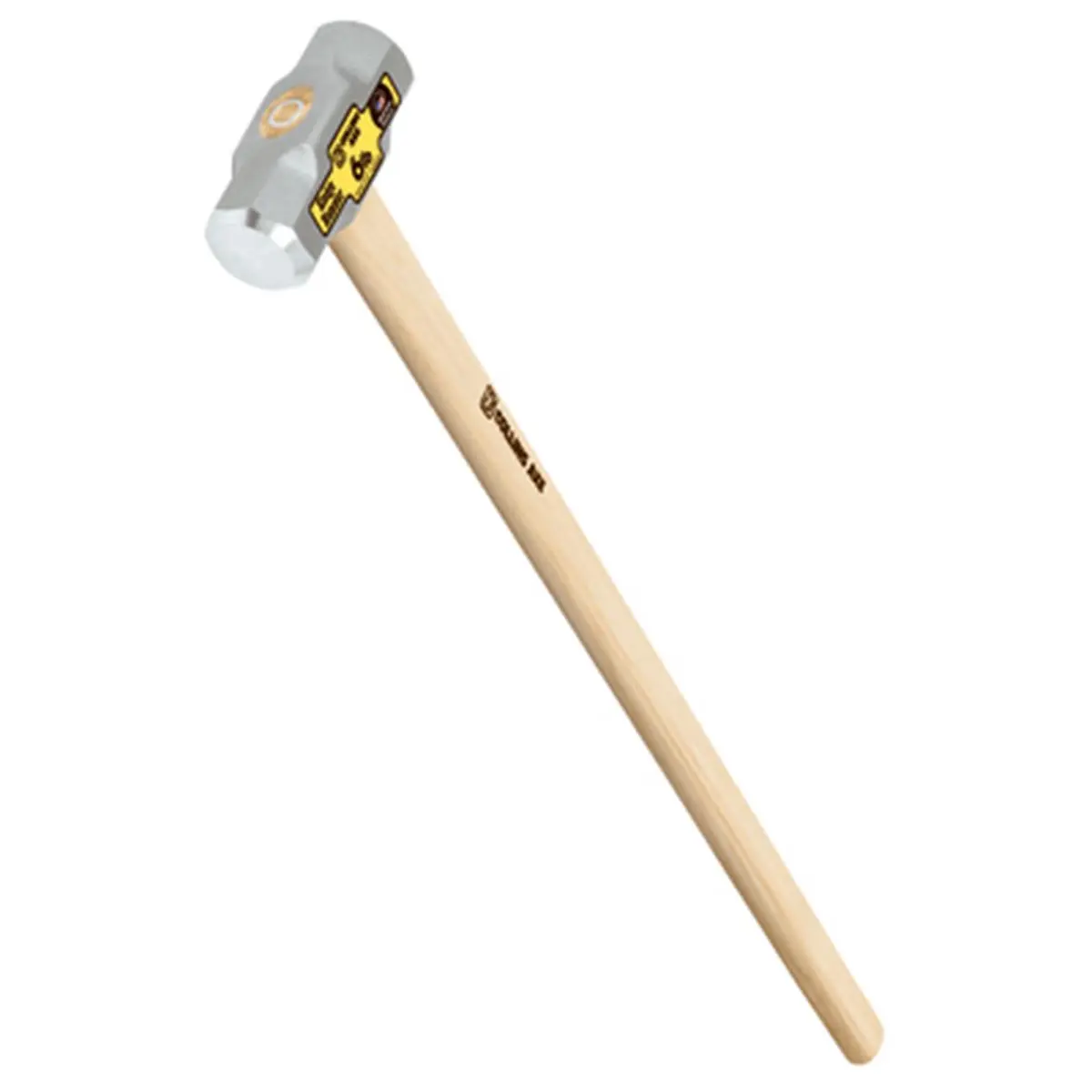 212 MAIN Truper MD6H-C 6 lbs. Double Face Sledge Hammer with Hickory Handle, Hand Tools, Hardware Tools