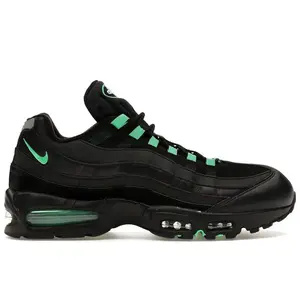 Nike Men's Air Max 95 OG Big Bubble Black Green Shock Running Shoes, from StockX