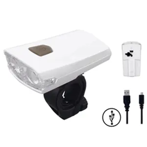 Bright Ideas  USB Rechargeable Super Bright Bike Headlight with Side View