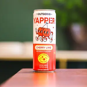 Yapper Functional Energy & Alcohol Alternative Beverage 12 Pack