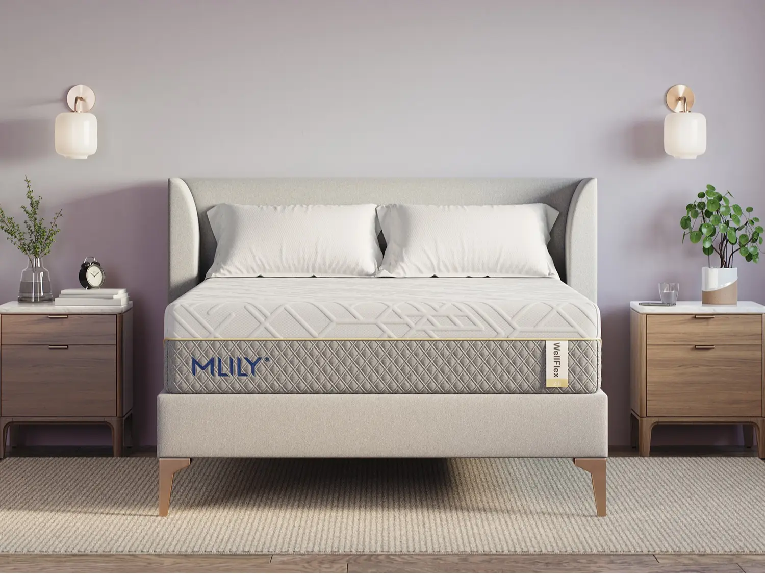Mlily Wellflex 2.0 Memory Foam Mattress - Medium Firm