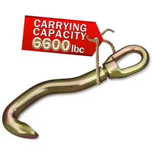 Frame Puller Hook 12.99x3.39", 3000Kg Carrying Capacity - Rust-Free & Durable Shape,  Fixation - Auto  Pulling Clamp for Large  Only | Auto  Tools for Garage & Repair Shop Use