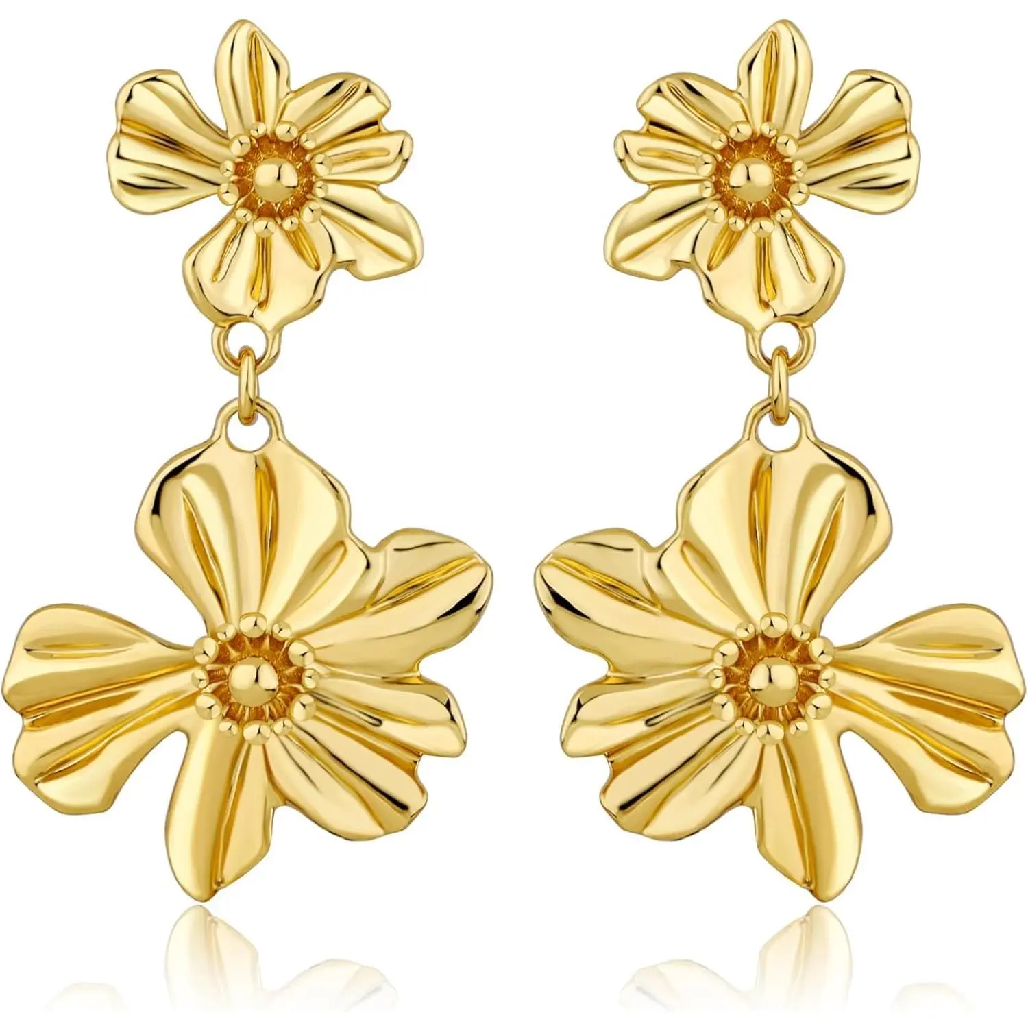 Flower Drop Earrings
