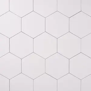 Venice Blanco 5x6 Hexagon Matte Porcelain Tile Sample