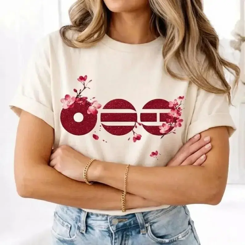PRINT Bangtan Concert 2026 Shirts, Arirang Bangtan Merch, Floral Kpop Army T-Shirt, World Tour Tee, Unisex Kpop Gift, Gift for Kpop Fan Gifts