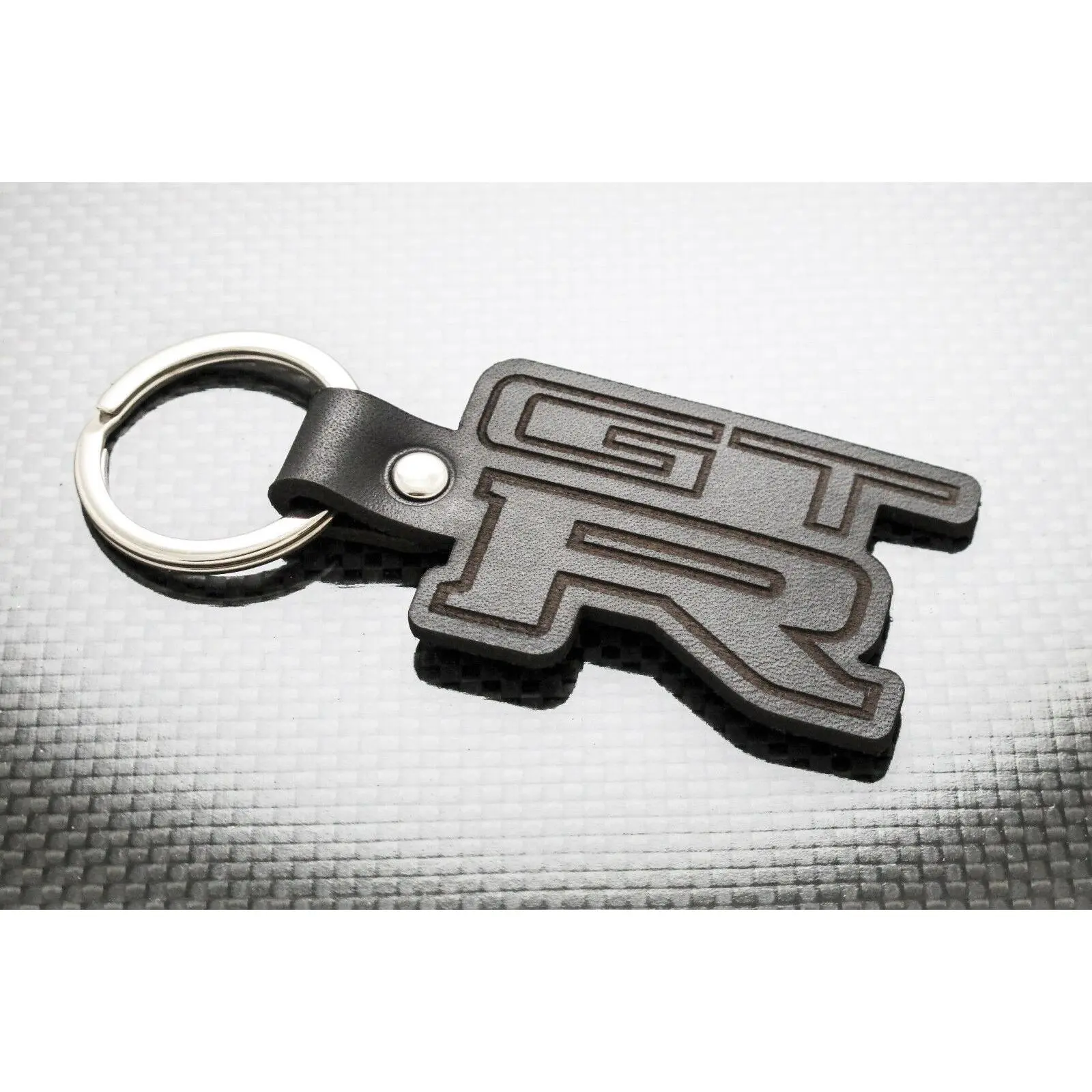 GT-R Skyline Leather Keychain