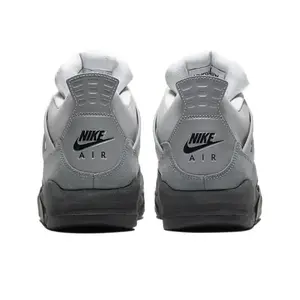 Dual-Tone Grey Nubuck Fluorescent Lime Contrast Mesh Black Sole Retro High-Top Sneakers
