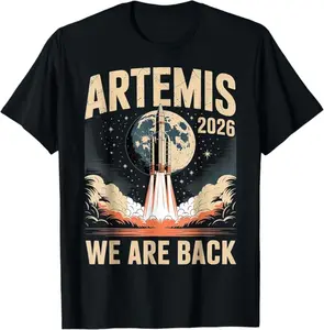 Artemis II Space Rocket Launch Mission to The Moon Artemis 2 T-Shirt