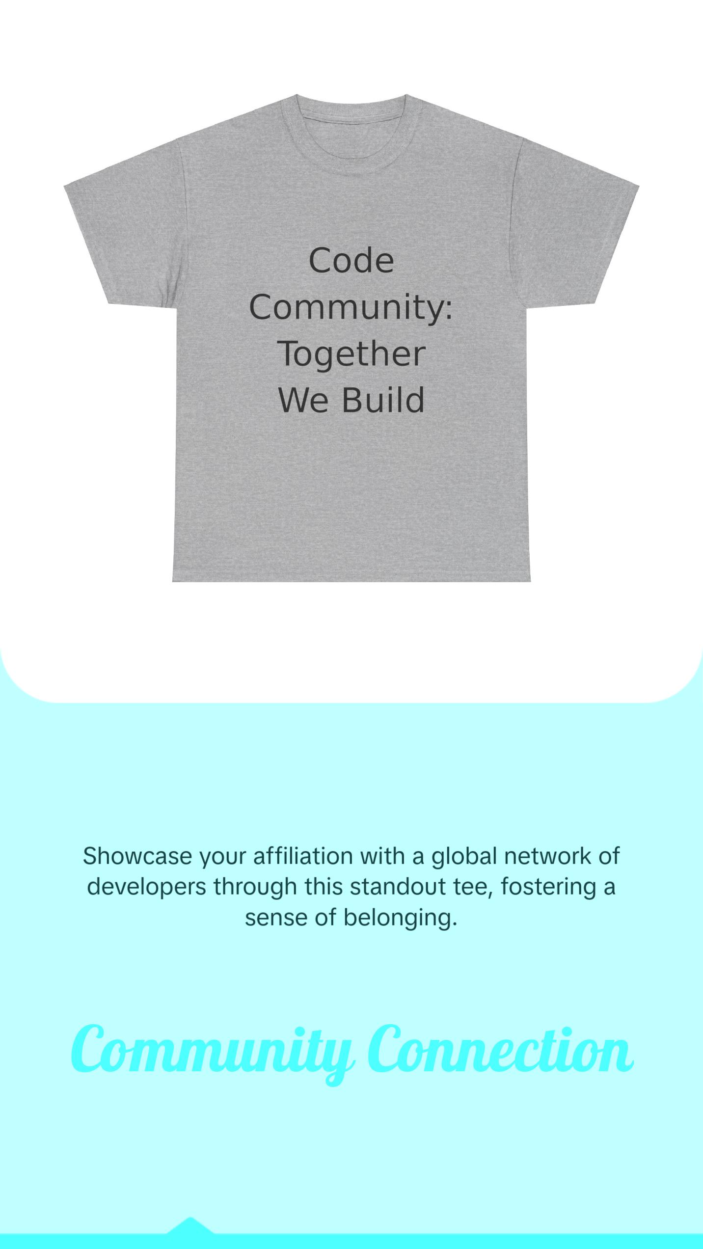Code Community T-Shirt
