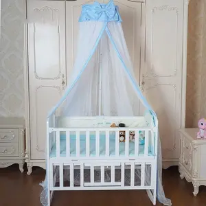 Netting   Bed  Dome Canopy Netting (Blue)