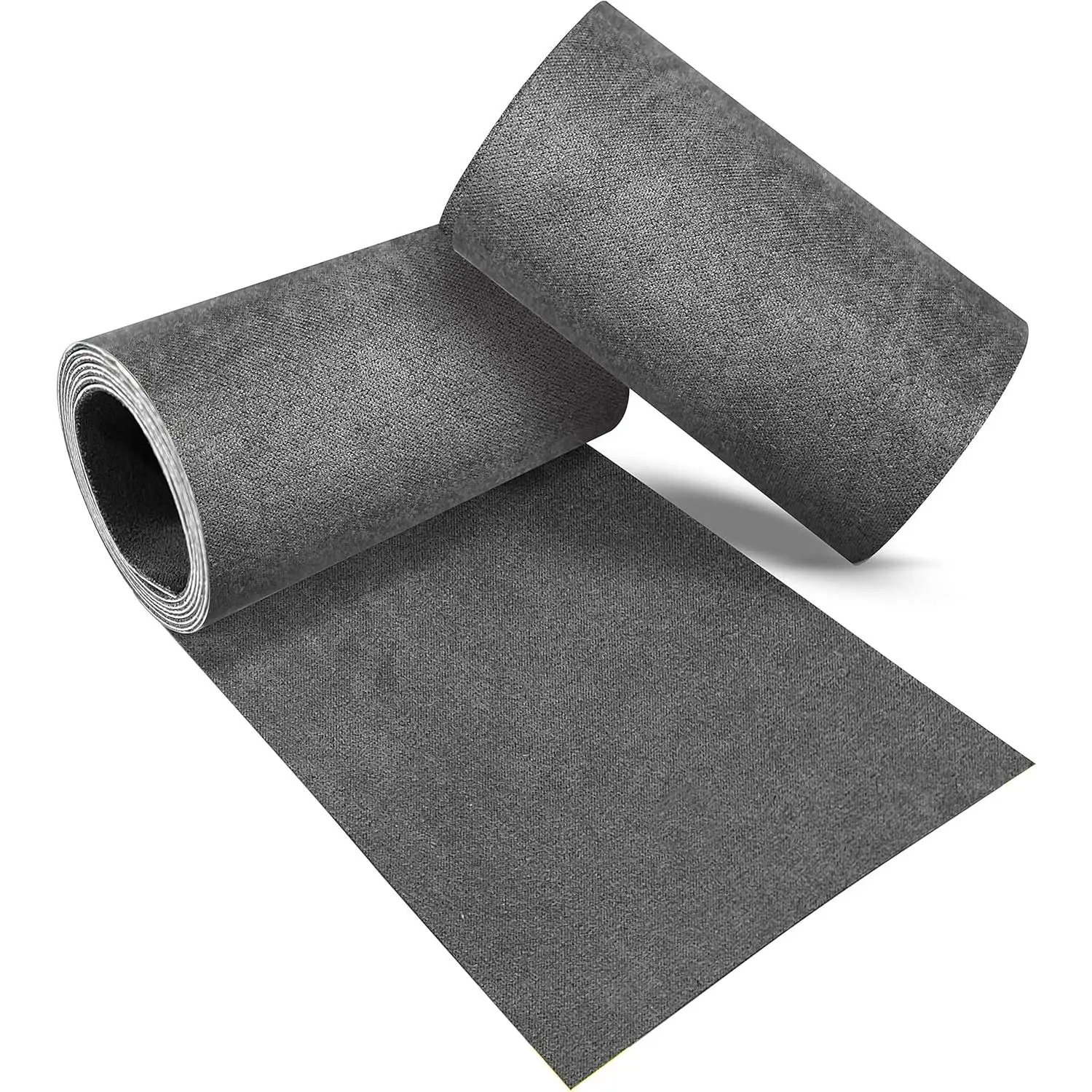 Rectangular Repair Patch, Self-Adhesive Flannel Fabric Patch, Multi Colors, Microfiber Patch,Can be  to Patch Sofas,  Seats, Handbags, Jacket Holes and Tears (Gray)