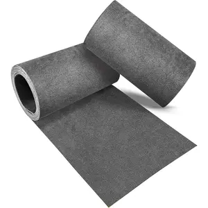 Rectangular Repair Patch, Self-Adhesive Flannel Fabric Patch, Multi Colors, Microfiber Patch,Can be  to Patch Sofas,  Seats, Handbags, Jacket Holes and Tears (Gray)