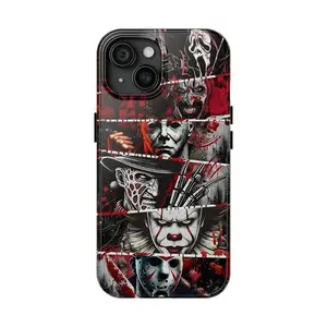 Joker-themed horror movie puzzle phone case – specially designed for iPhone 17, 16, 15, 14, 13.