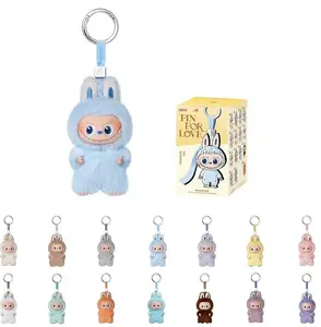 POP MART The Monsters Pin for Love Series-Vinyl Plush Blind Box (A-M), Labubu Collectible Toys, Holiday Birthday Gifts for Girls and Boys, Single Box