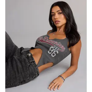 Game Day Rebel Graphic Tank Top