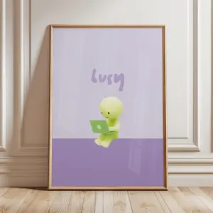 Smiski Busy Poster, Smiski Wall Art, Funny Toilet Art, Funny Bathroom Art, No frame