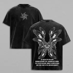 Y2K Hand Washed Faded Mineral Relaxed Oversized Shirt