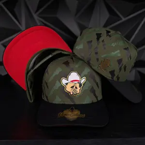 Mitotes SnapBack hat-green camouflage