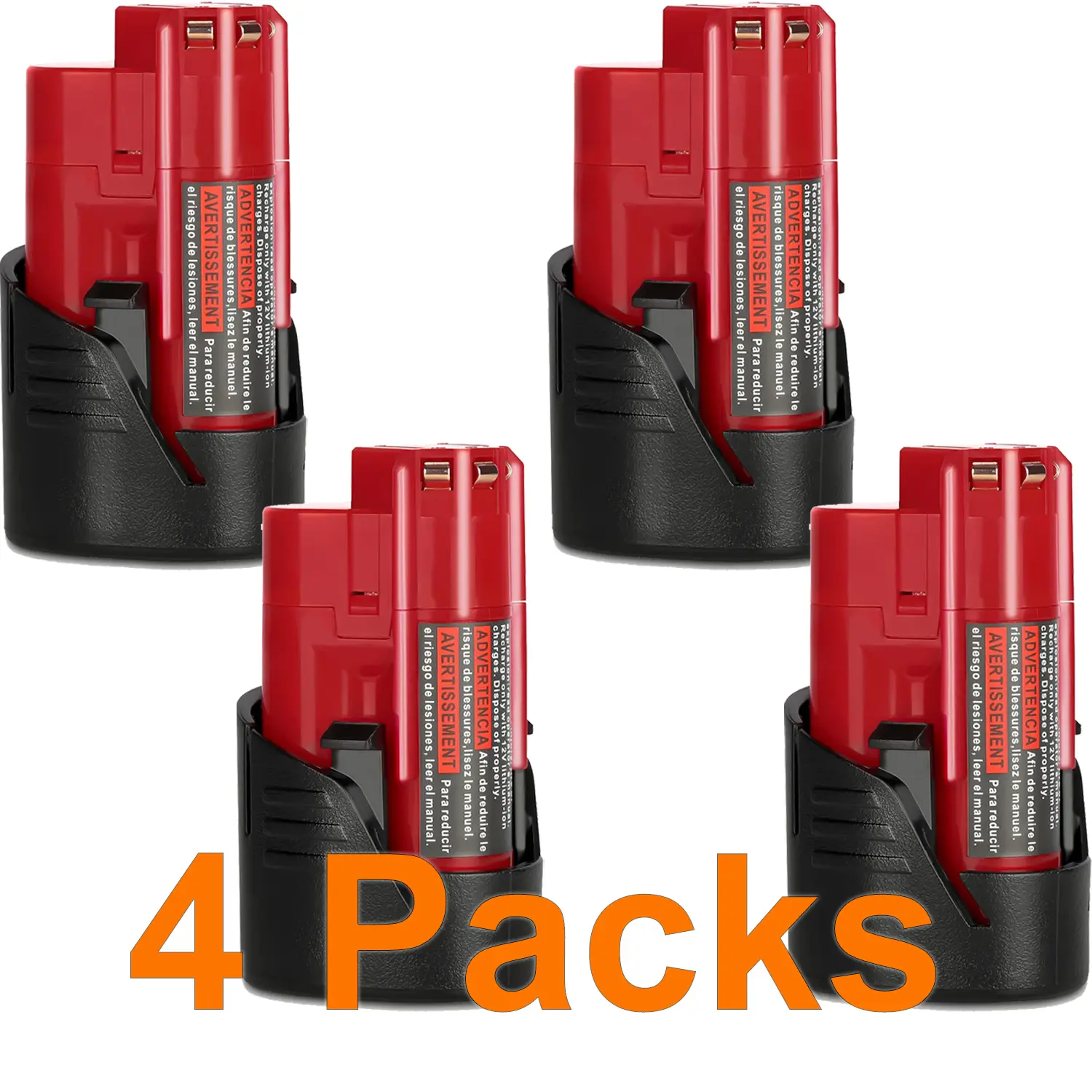 4 Packs(battery only)