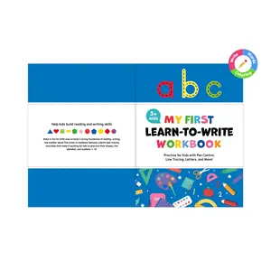 42-Page Preschool Letter Tracing Workbook, Colorful Abc Learning Book, Includes Uppercase and Lowercase Letters, Fun Educational Tool for Toddlers